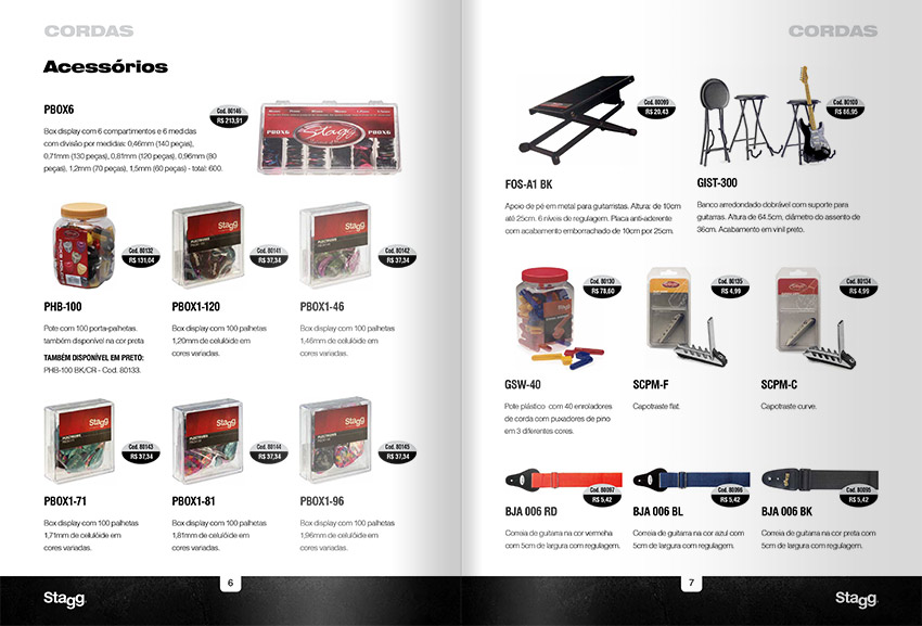 Catálogo Stagg
