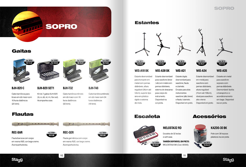 Catálogo Stagg