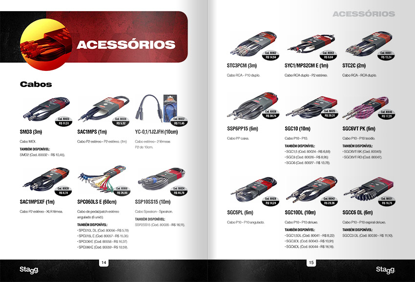 Catálogo Stagg